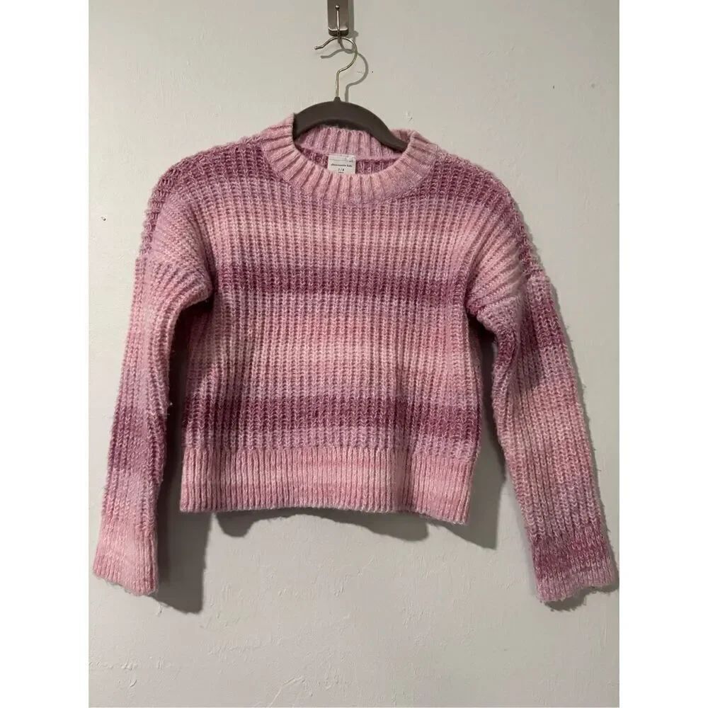Abercrombie kids sweater pink 7/8